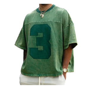 เสื้อยืดปักลายตัวอักษร100% สำหรับผู้ชายจากผู้ผลิตสูง - Product Image 2