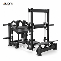 Machine de poussée de hanche BN Gym Center pour entraînement complet des fessiers, avec conception ergonomique et coussin de protection