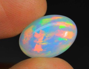 หินโอปอลเอธิโอเปียที่สวยงามอัญมณีทรงหลวมหินโอปอลเอธิโอเปียขัดเงาอย่างดีหินโอปอลเอธิโอเปียหินโอปอลเอธิโอเปียสำหรับทำเครื่องประดับ - Product Image 5