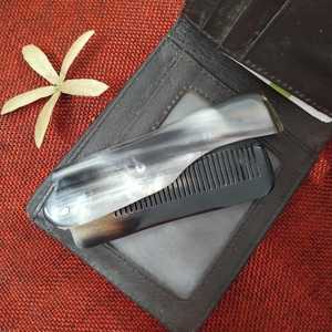 The Craft Exim Handcrafted Hand Engraved Hair Care Horn <b>Comb</b> for Daily Grooming and Smooth Hair Use - Product Image 5