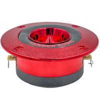 Diskon besar warna merah 3.75 inci 105dB pengeras suara mobil Tweeter peluru Mobil Terbaik Stereo Super Tweeter