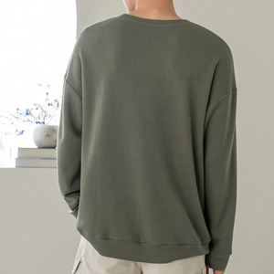 Sweat-shirts unis de haute qualité, col rond, sweat-shirt unisexe surdimensionné, sweat-shirts personnalisés pour hommes, collection spéciale hiver - Product Image 2