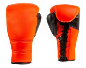 Guantes de Boxeo MMA 2025 Nuevos Personalizados de Cuero Genuino de Alta Calidad con Absorción de Humedad para Entrenamiento y Uso Profesional - Product Image 2