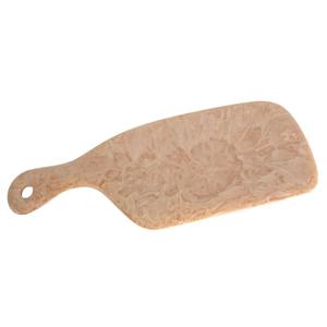 Planche à fromage en résine durable, motif coquille Saint-Jacques, marbrure colorée, planche Candice pour servir le pain et les amuse-gueules - Blocs à découper Faizacraft - Product Image 1