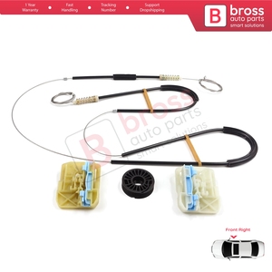 Kit de réparation de lève-vitre BWR5561, porte avant droite pour Octavia MK3 III 5E 2012-2021 4/5 portes 5E0837462 - Product Image 3