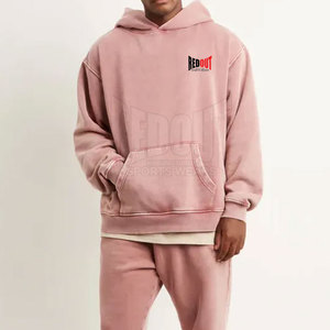 Sudaderas con Lavado Ácido para Invierno, Sudaderas con Lavado Ácido de Color Sólido, Ropa de Moda, Sudaderas con Lavado Ácido - Product Image 3