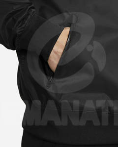 Chaqueta Cortavientos Impermeable de Lona Acolchada para Hombre, con Capucha, Transpirable, de Secado Rápido, Estilo Urbano, con Parches Personalizados en la Parte Delantera - Product Image 5