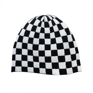 Automne hiver femmes chapeau 2023 nouveau Simple doux bonnet mince tricoté chapeaux en plein air chaud froid preuve mode bonnet casquette