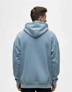 Sudadera con Capucha Personalizada con Pedrería, para Hombre y Mujer, de Poliéster/Algodón, 280g, Impermeable, Transpirable, con Bolsillo Grande - Product Image 2