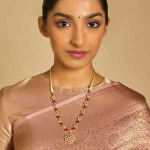 Silver Temple Cultural Collectible Necklace 158338 - Product Image 1