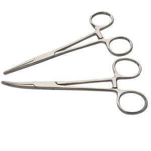 ชุดเครื่องมือกรรไกรผ่าตัดสแตนเลส MEDZORA SURGICAL แบบโค้งและตรง น้ำหนักเบา ใช้ซ้ำได้ - Product Image 1