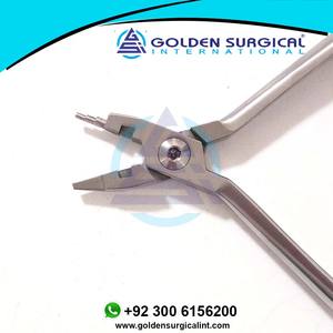 Pince combinée orthodontique dentaire Kim's Pince à arc en fil carré multi-incurvé Pinces à arc coupe ensemble dentaire instruments chirurgicaux - Product Image 5