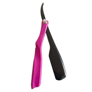 มีดโกนสำหรับช่างตัดผมแบบมืออาชีพมีดโกนหนวดตรงแบบสแตนเลส - Product Image 4