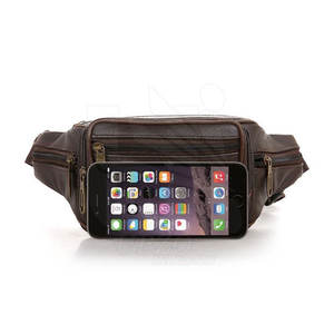 Sac de ceinture en cuir personnalisé de haute qualité Fabriqué au Pakistan Sac de taille en cuir pour hommes Sac de taille en cuir - Product Image 5