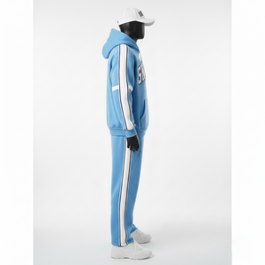 ชุดวอร์มมีฮู้ดผ้าฟลีซแบบสบาย พรีเมียม ใส่ได้ทั้งชายและหญิง สไตล์ลำลอง สีพื้น สามารถปรับแต่งได้ ระบายอากาศได้ดี ทรงปกติ ความยาวเต็มตัว ผ้าฝ้าย 100% - Product Image 3