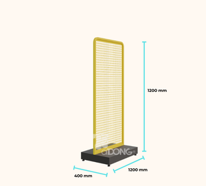Accessories Display Rack With Grid Panel for Earphones Batteries Retail Display Stand Indoor Use Freestanding Vietnam Factory - Product Image 3