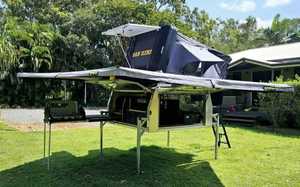 Heavy Duty Four-Season Wholesale Self-driving Travel Side Open Gran tamaño Family Outdoor Camping Car Roof Top Tent - Product Image 6