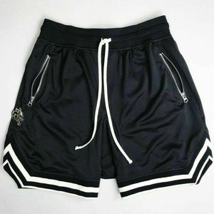 Short de basket-ball décontracté pour homme 100% polyester avec impression par sublimation personnalisée, logo, maille respirante, style tendance - Product Image 4