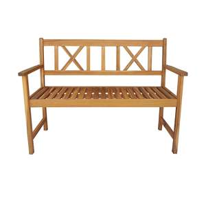Optimal Farmhouse Style Outdoor bench for Hotels Customizable Color Logo High Quality <b>Solid</b> <b>Wood</b> Comfortable for Guests' - Product Image 3