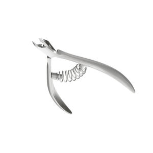 Meilleur dissolvant professionnel de peau morte d'acier inoxydable de pince de cuticule d'art d'ongle avec l'action de ressort pour l'usage de doigt - Product Image 6