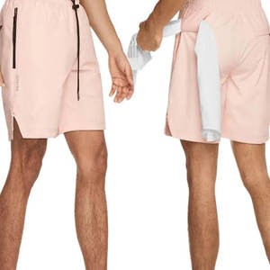 กางเกงขาสั้นสำหรับวิ่งสำหรับผู้ชายกางเกงขาสั้นสำหรับใส่เล่นกีฬาในยิมแบบไม่มีซับในทำจาก2024 - Product Image 1