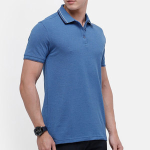Taille personnalisable pour hommes pour les t-shirts polo vêtements d'été tenue à manches courtes bureau style décontracté avec motif solide nouveau design - Product Image 5