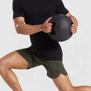 Shorts de sport pour hommes de style classique, vêtements de course à pied et de jogging, short à taille élastique avec impression de logo personnalisée - Product Image 5