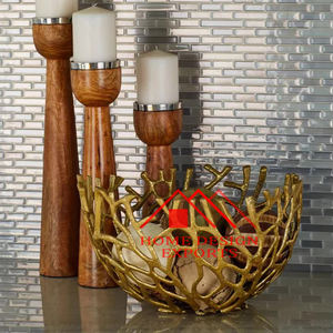 2025 Bols à fruits de service décoratifs en métal en aluminium Best-seller - Product Image 6