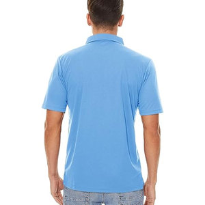 Chemises polo pour hommes à séchage rapide à manches courtes hauts de golf athlétiques évacuation de l'humidité haut de sport décontracté chemises d'entraînement - Product Image 4