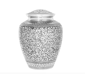 Suministros de ataúd, urna clásica de metal para adultos a precios razonables, colección de entierro ecológica, urna de cremación de estilo americano - Product Image 1