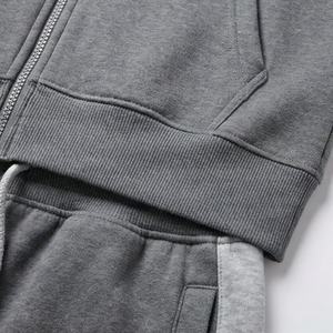 Conjunto Deportivo Sostenible para Hombre, Sudadera de Felpa de Algodón, Transpirable, Estilo Urbano, Diseño Personalizado, Ropa Deportiva para Fitness - Product Image 5