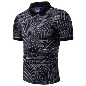 Camiseta Polo 100% Algodón para Hombre, Logotipo Personalizado Estampado, Manga Larga, Estilo Holgado, Ropa Casual de Verano, Streetwear - Product Image 5