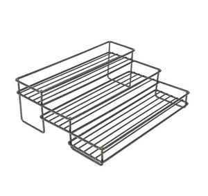 Vente en gros d'étagère à épices en métal en fer étagère de stockage de cuisine en fer Type debout armoire porte-épices supports de stockage prix bon marché. - Product Image 1