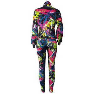 OEM Logo personnalisé décontracté dames survêtement jogging costume pour femmes nouvelle Offre Spéciale survêtements pour femmes conception de motif solide - Product Image 2