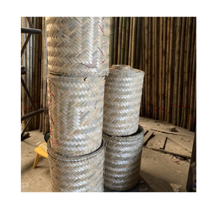 Sangle de bambou de haute qualité tissée à la main feuille de canne en rotin naturel flexible et durable pour les meubles et la décoration murale - Product Image 1