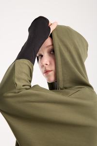 Survêtement de sport décontracté en molleton pour femmes musulmanes modestes, grande taille, 100% coton, vêtements de sport pour le jogging et l'entraînement - Product Image 5