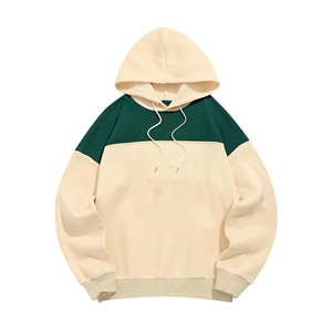 เสื้อกันหนาวมีฮู้ดแบบสวมหัวมีฮู้ดผ้าคอตตอนผสมความหนาแบบใหม่ - Product Image 1