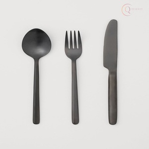 Ensemble de couverts en acier inoxydable écologique de qualité supérieure pour les repas quotidiens et les fêtes |   Collection élégante de cuillères, fourchettes et couteaux, couleurs personnalisées - Product Image 5