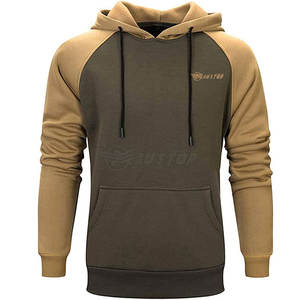 Sweat à capuche uni pour hommes en polyester à séchage rapide respirant sweat à capuche décontracté pulls à capuche en cours d'exécution - Product Image 1