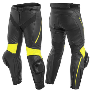 Pantalones de cuero de moto de talla grande a prueba de viento para hombre hechos a medida estilo OEM último diseño de moda de alta calidad - Product Image 5