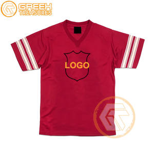 Personalizado Alpha algodón polar bordado camiseta fraternidad de alta calidad griego Psi hombres transpirable venta al por mayor camisetas hermandad - Product Image 5