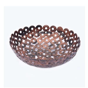 Producto de calidad superior, cesta de almacenamiento de frutas de metal de hierro para salones de bodas, artículo decorativo, cesta de frutas - Product Image 2