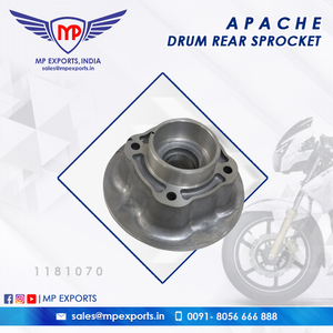 Piñón Trasero de Tambor de Alta Calidad para Motocicleta INDIA, APACHE RTR 1181070, PRECIO MÁS BAJO - Product Image 3