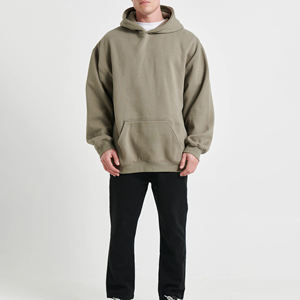 Sudaderas con capucha de gran tamaño para hombre de alta calidad de manga completa, sudaderas con capucha de gran tamaño transpirables antiarrugas con tarifa asequible - Product Image 2