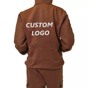 Sweats à capuche pour hommes respirants avec impression en relief, entièrement personnalisés, nouvelle mode, vente chaude, sweats à capuche pour hommes avec impression en relief à prix avantageux - Product Image 6