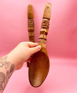 Ensemble de couverts en bois durable poli à la main de qualité supérieure avec options jetables pour la restauration fine - Product Image 3