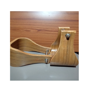 ROYAL INTERNATIONAL Últimos Diseños en Accesorios Ecuestres, Estribos de Acero Inoxidable y Madera para Montar a Caballo, Color Marrón - Product Image 3