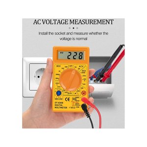 * Presa * multimetro digitale voltmetro amperometro Ohm Tester DT830B-casa e giardino/fai da te - Product Image 2