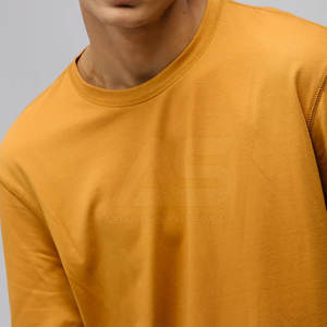 Camisetas Ligeras de Manga Larga para Hombre Hechas en Pakistán, MOQ Bajo, Camisetas de Manga Larga de Color Sólido para Hombre - Product Image 5