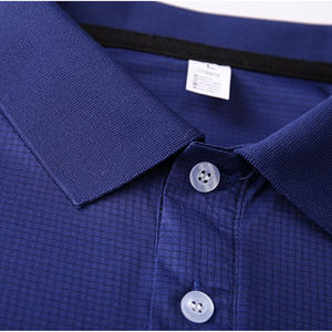 T-shirt à col décontracté pour homme, vêtement de sport léger et à séchage rapide, 100% Polyester - Product Image 5